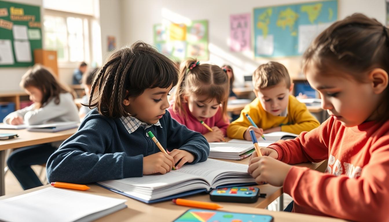 Modern university campus for students